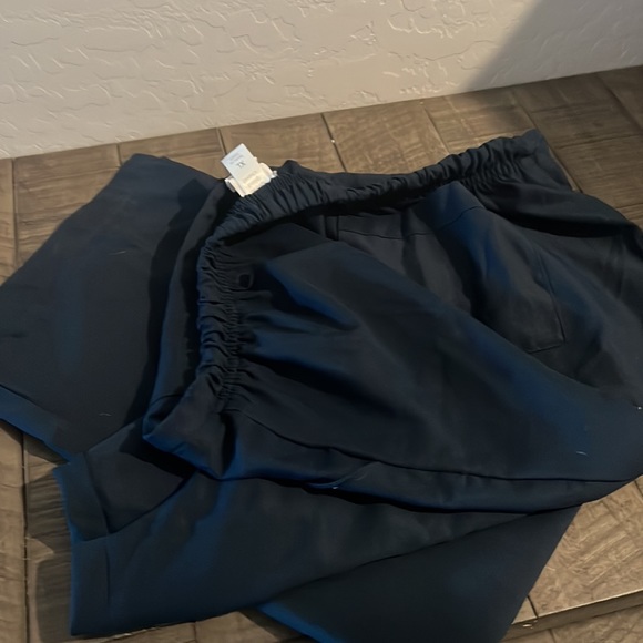 Navy blue scuba top 2x bottom xl - Picture 2 of 3